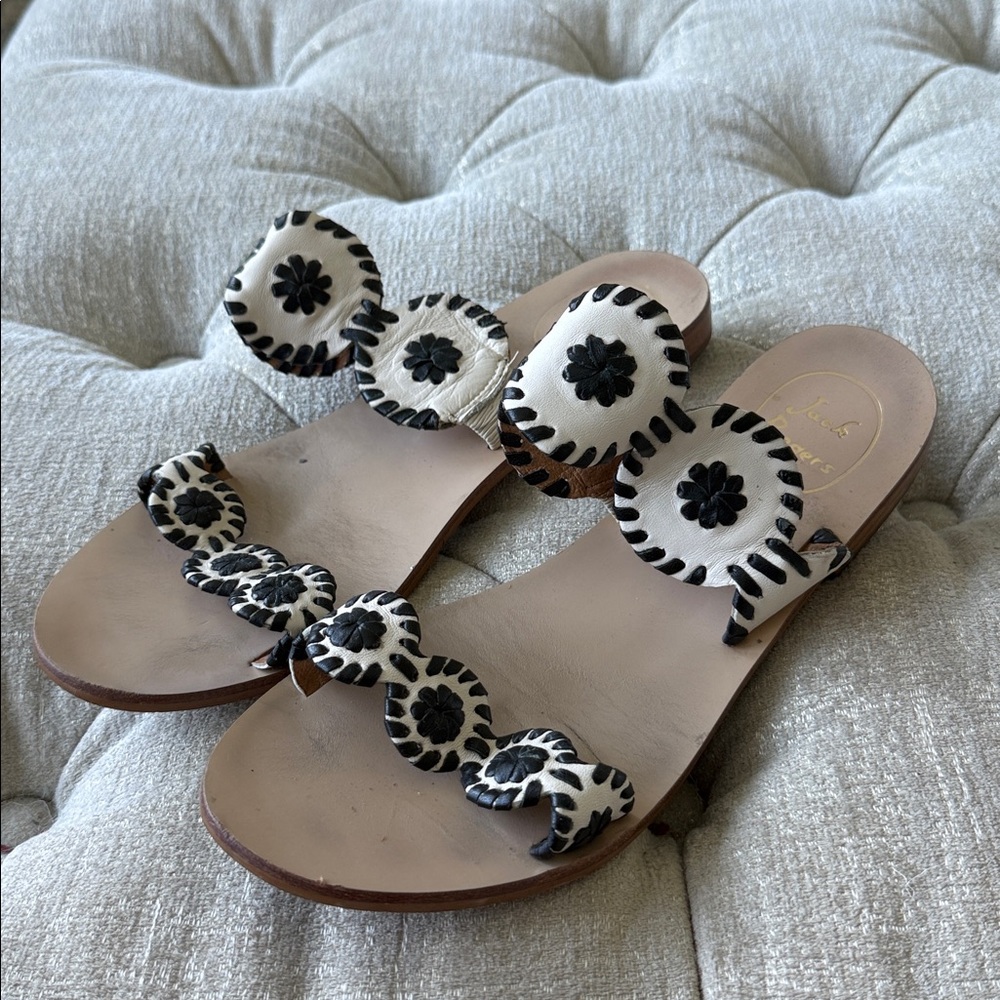 Jack Rogers Sandals 7.5 women’s barely‎ worn